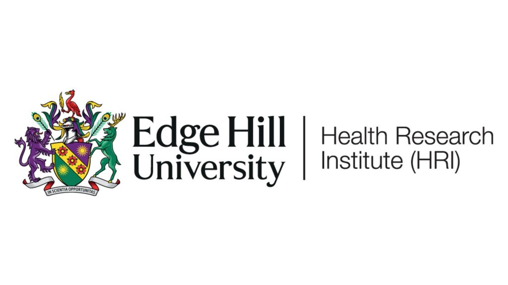 Edge Hill University Health Research Institute logo.