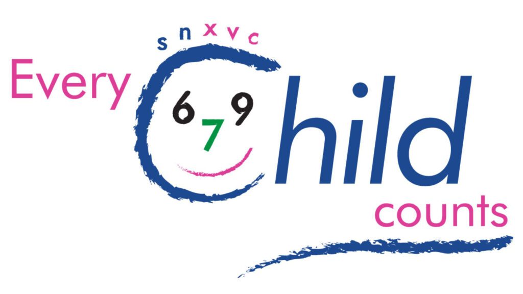 Every Child Counts colour logo.